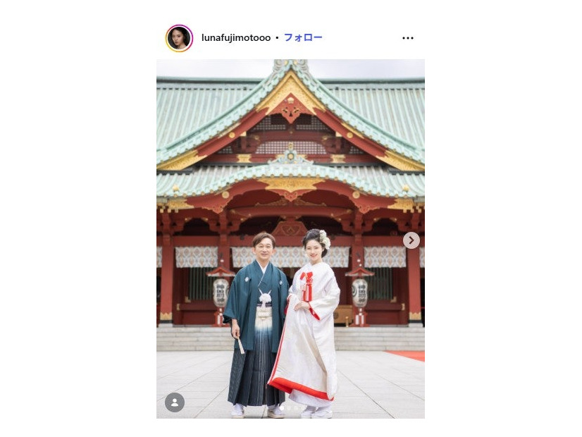 藤本ルナ Instagramより