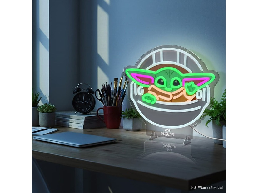 「グローグー」デザインのLEDネオンライト