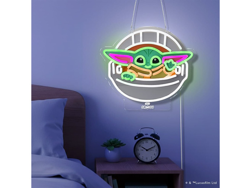 「グローグー」デザインのLEDネオンライト