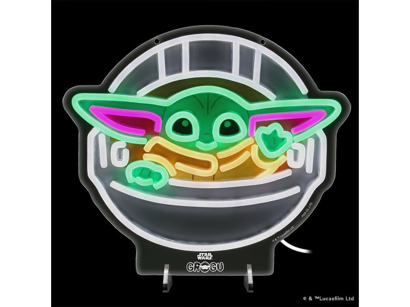 「グローグー」デザインのLEDネオンライト