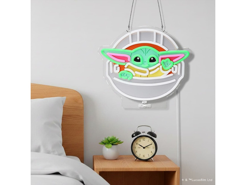 「グローグー」デザインのLEDネオンライト