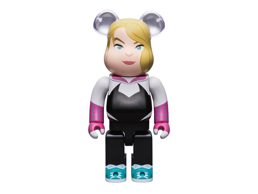 L@ST賞(全1種)BE@RBRICK 400%【Spider-Gwen [TYPE-A]】（“グウェン・ステイシー”）