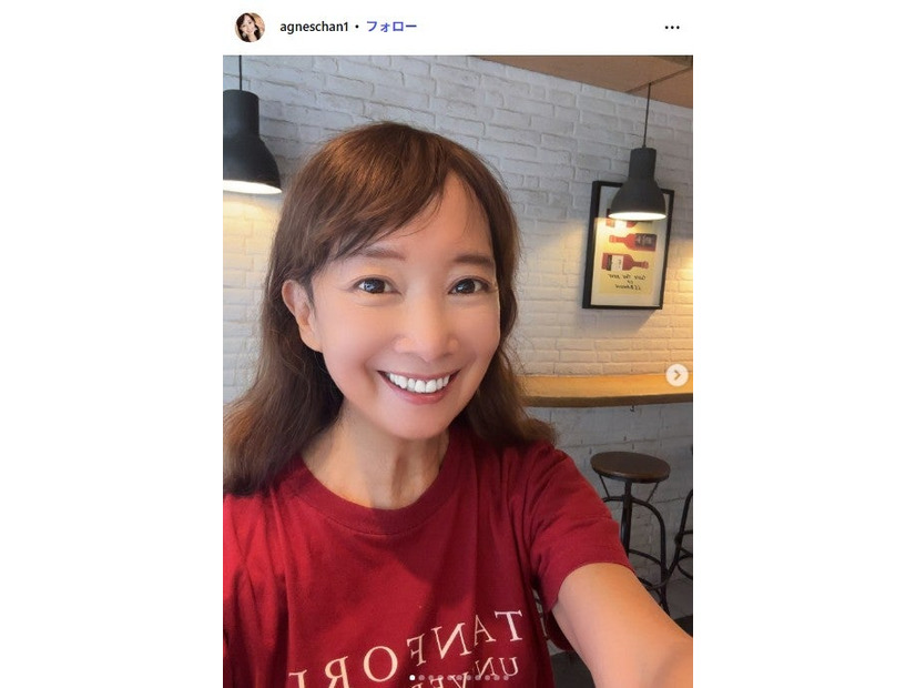 アグネス・チャンInstagramより