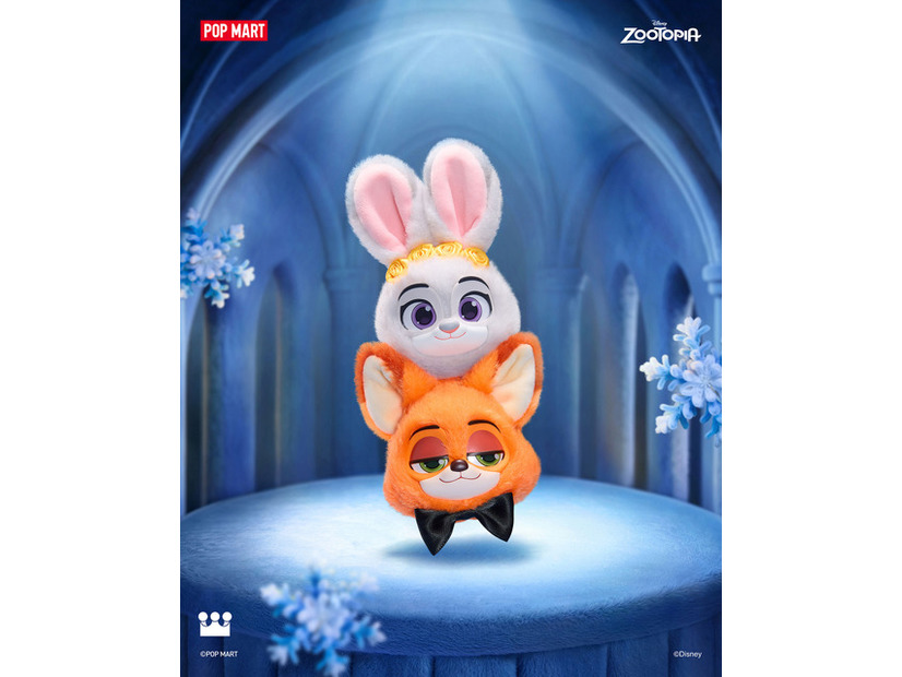 「Zootopia Ace Duo シリーズ ぬいぐるみキーホルダー」（シークレット）