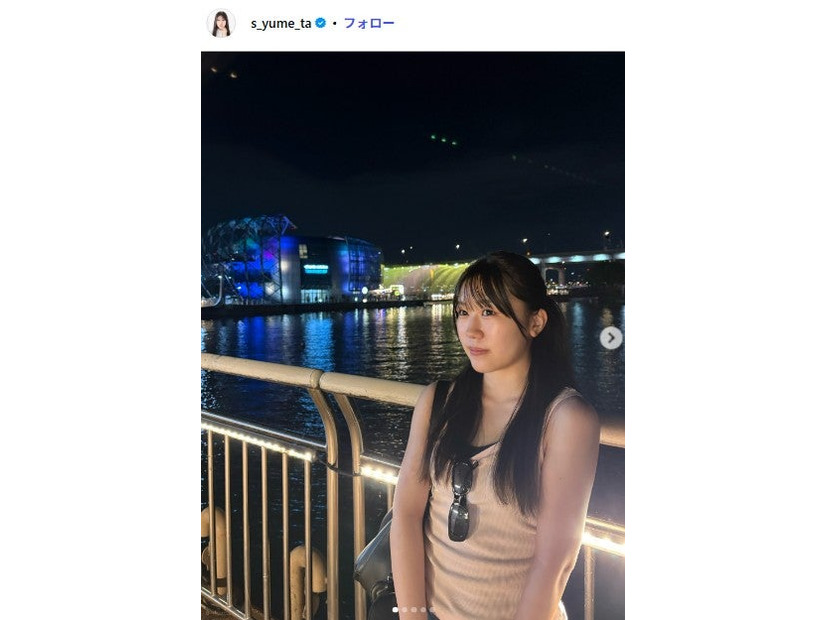 鈴木夢Instagramより