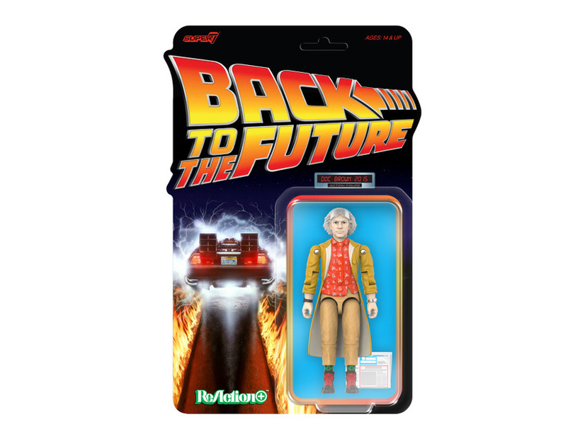 【リ・アクション+】3.75インチ・アクションフィギュア『バック・トゥ・ザ・フューチャー』シリーズ2　エメット・ブラウン博士