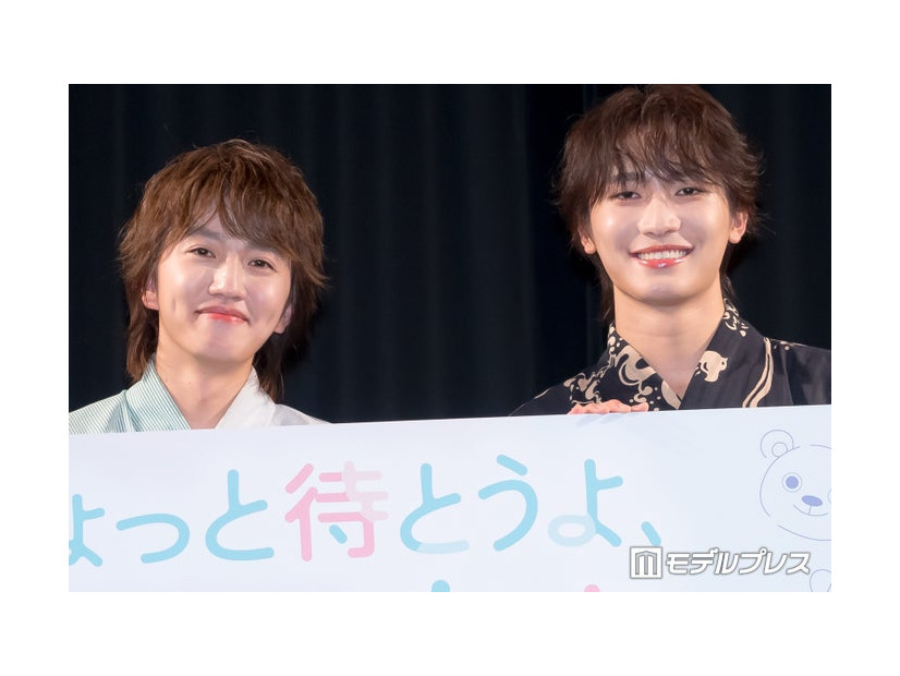 「ちょっと待とうよ、春虎くん」第4話先行試写会に出席した中川翼、桜木雅哉（C）モデルプレス
