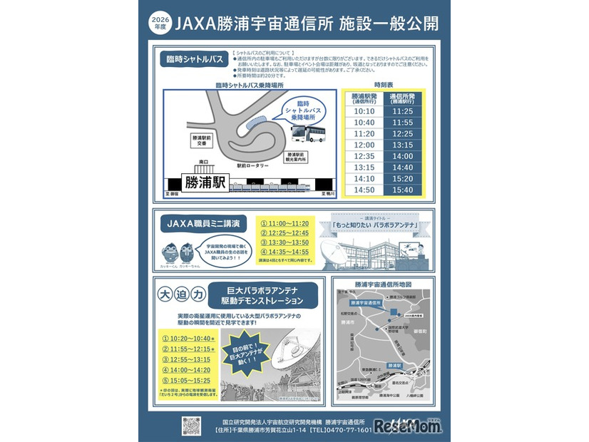 勝浦宇宙通信所 施設一般公開