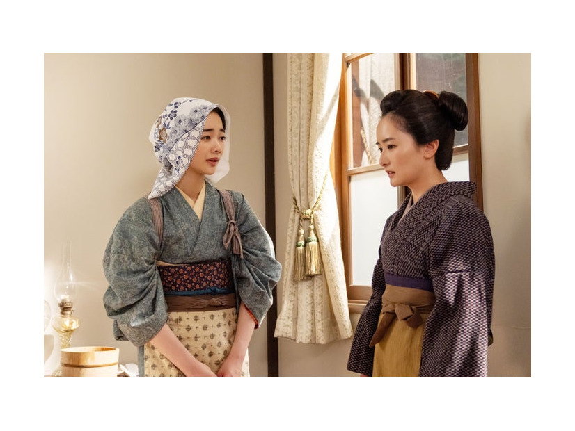 見上愛、村上穂乃佳「風、薫る」第115話（C）NHK