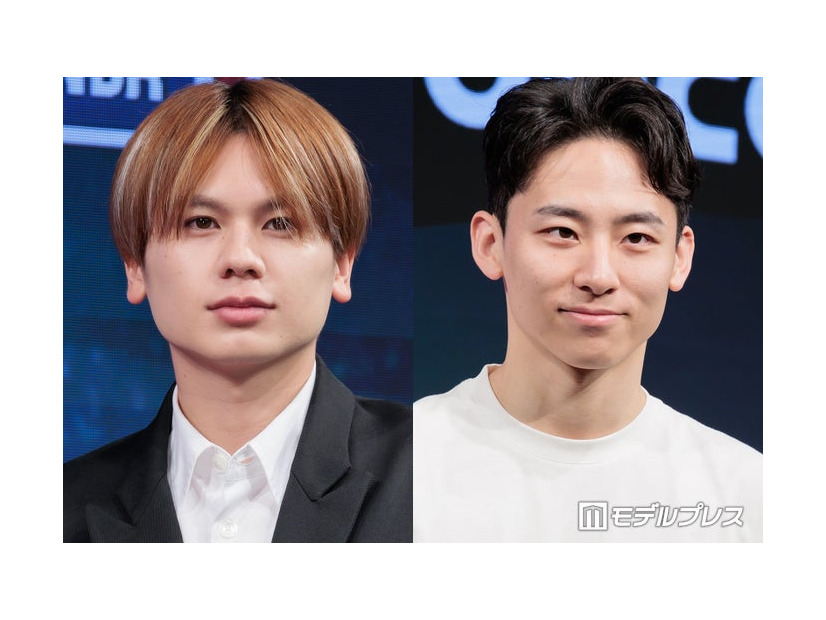 「NBA docomo」2026-27シーズン発表会に登場したMANATO、河村勇輝（C）モデルプレス