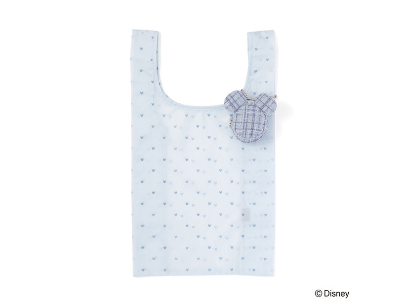 ミッキーフェイス バッグチャームエコバッグ各 2,500 円／© Disney