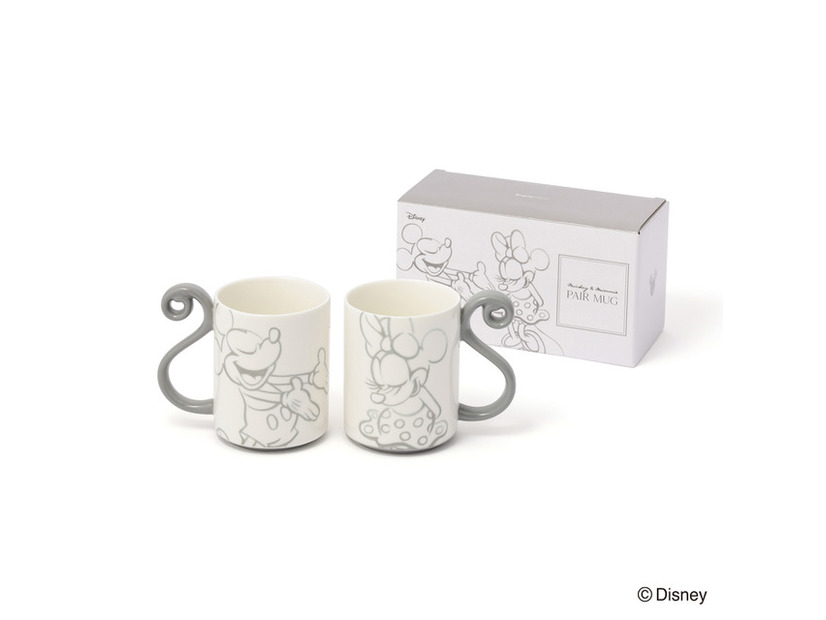 ディズニー ペアマグ モノトーン2,600 円／© Disney