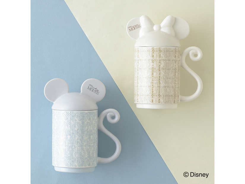 ディズニー ツイードマグ各 2,500 円／© Disney