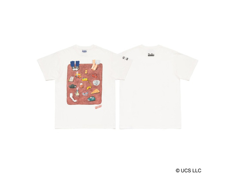 Buffer × Fast Times at Ridgemont High／WHITE ¥6,600（tax in）
