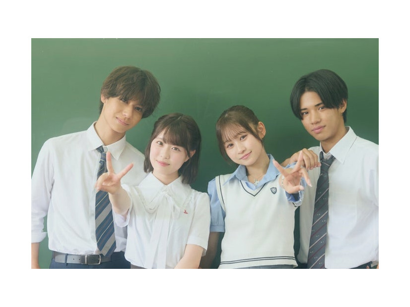 はるか、すみれ、あやか、せいたろう（C）AbemaTV, Inc.