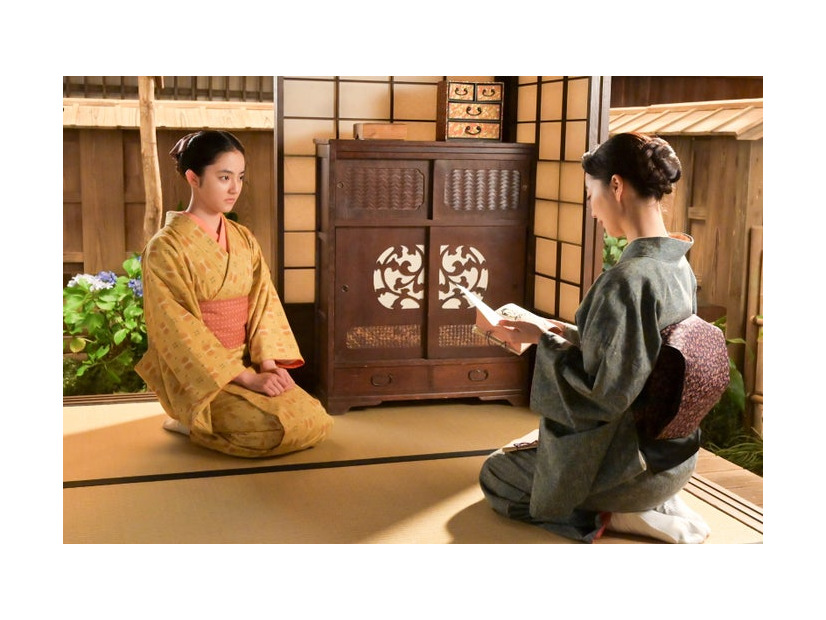 瀧七海、見上愛「風、薫る」第120話（C）NHK