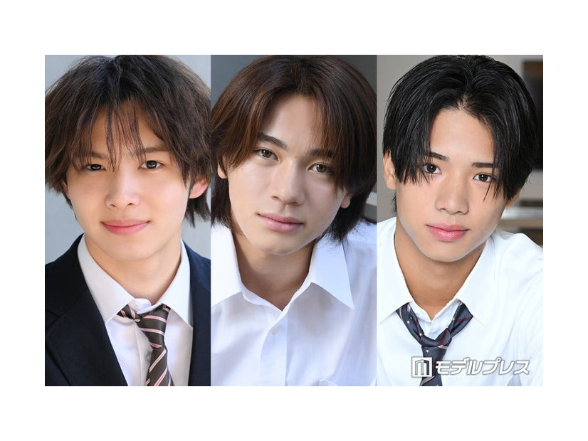 今井暖大、内田金吾、江口惺大郎（C）モデルプレス