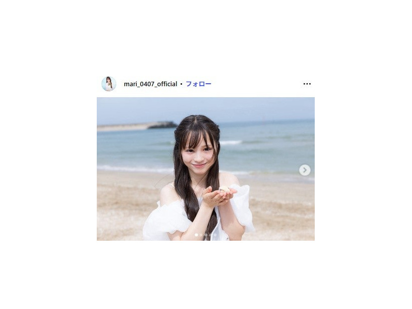 福住真里Instagramより