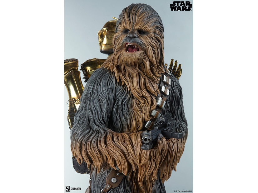 『スター・ウォーズ』 【プレミアム・フォーマット・フィギュア】チューバッカ＆C-3PO／170,000円（税込）