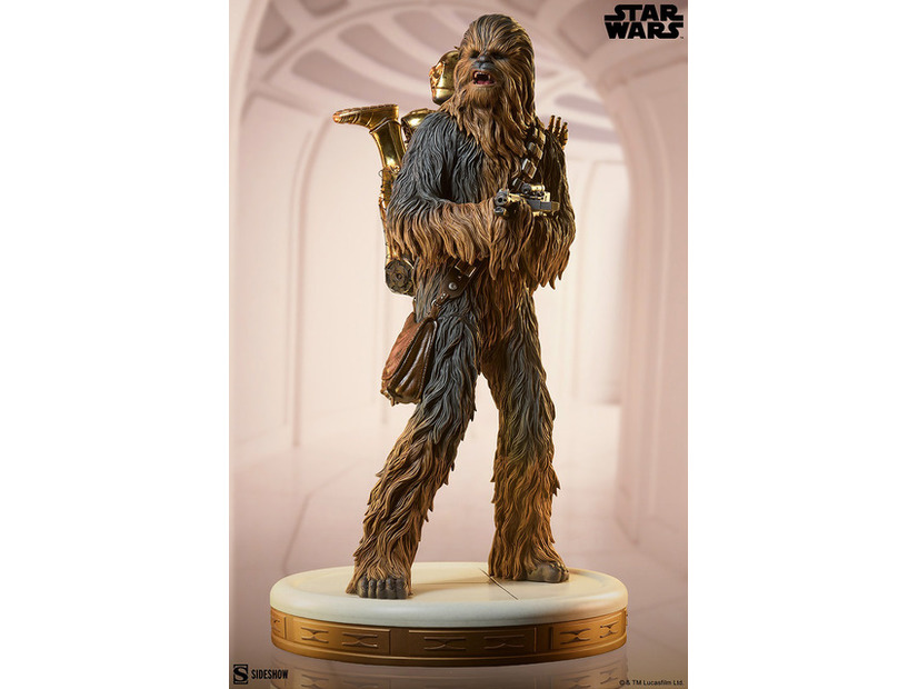 『スター・ウォーズ』 【プレミアム・フォーマット・フィギュア】チューバッカ＆C-3PO／170,000円（税込）
