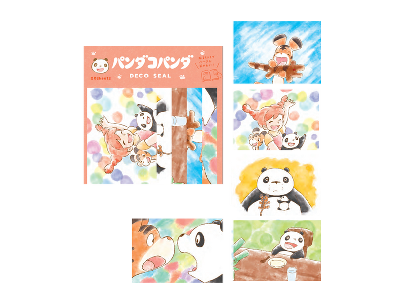 デコシール2種／各605円(税込)(C)TMS
