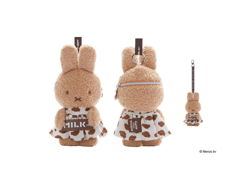 MILKFED. x MIFFY AND MELANIE KEYCHAIN POUCH（4,620円・税込）オンライン限定