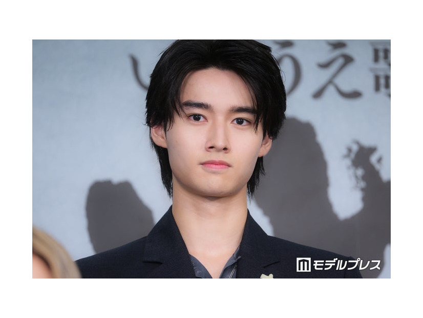 2026年劇団☆新感線46周年興行・冬公演いのうえ歌舞伎『髑髏城の七人 LAST STAND』製作発表に出席した藤岡真威人（C）モデルプレス