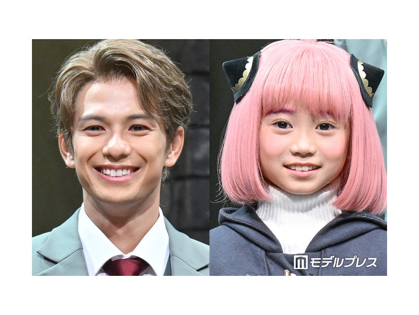 ミュージカル『SPY×FAMILY 2 爆弾犬篇＆豪華客船篇』開幕会見に登壇した森崎ウィン、泉谷星奈（C）モデルプレス