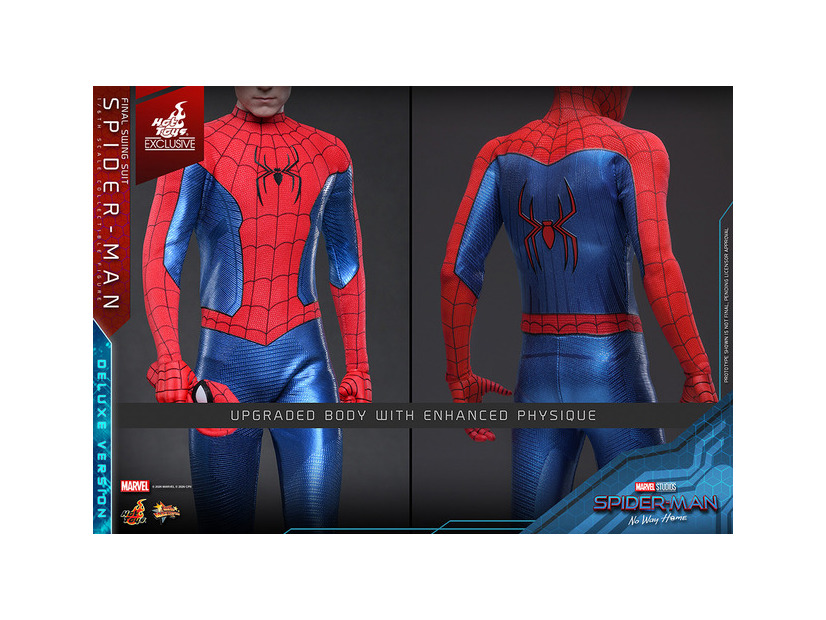 1/6スケールフィギュア　スパイダーマン（ファイナル・スウィング・スーツ／デラックス版）／50,000円 (税込)