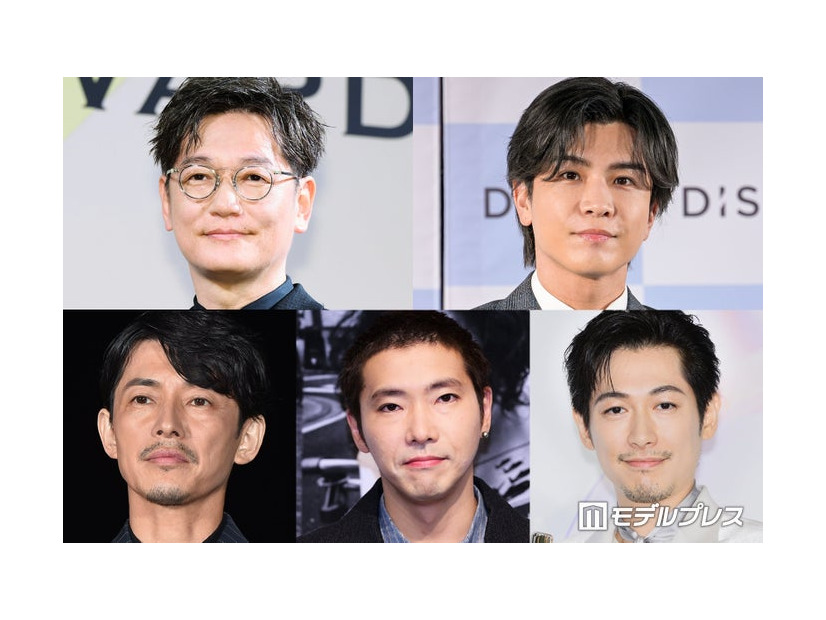 （上段左から）井浦新、岩田剛典（下段左から）藤木直人、柄本佑、ディーン・フジオカ（C）モデルプレス