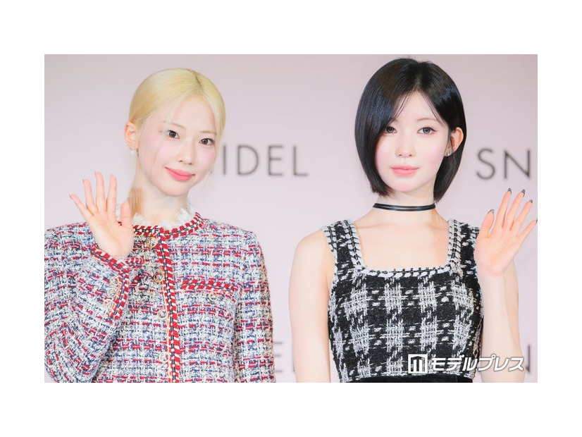 「SNIDEL」アンバサダー就任記念イベントに出席したルカ、アサ（C）モデルプレス