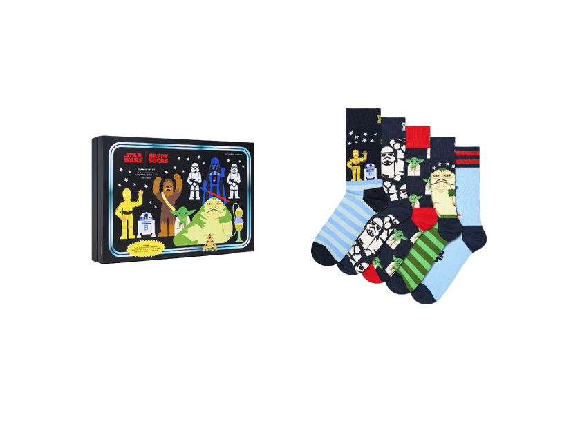 【GIFT BOX】【6足セット】クルー丈 ソックス（スターウォーズ）13,200円（税込）