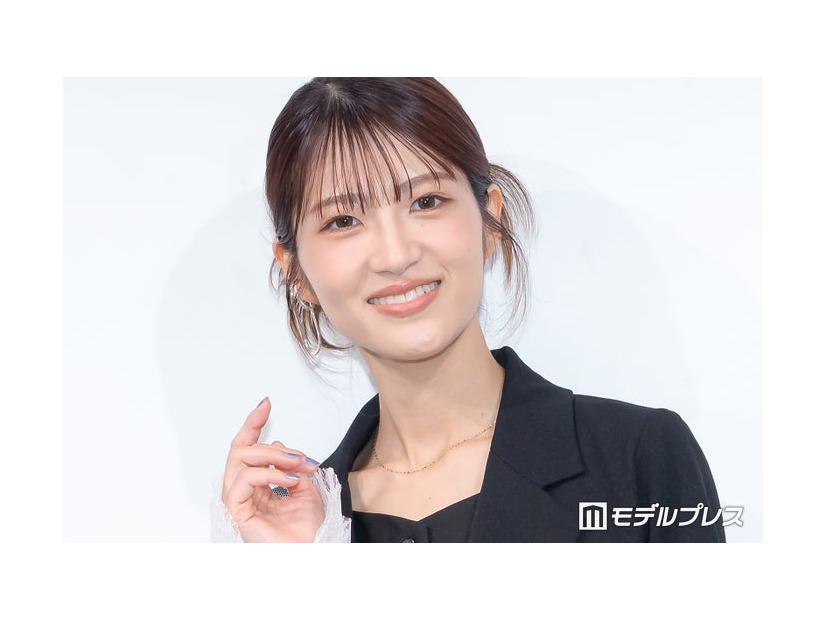 「FIRST EGOISM」合同取材に出席した若月佑美（C）モデルプレス