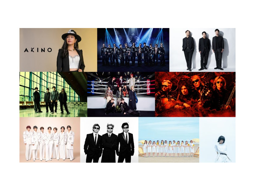 10月12日放送「CDTV」出演者アーティスト（提供写真）