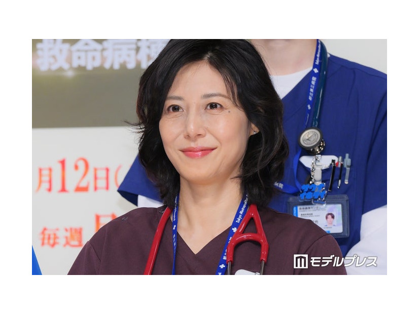 「救命病棟24時」制作発表会見に出席した松嶋菜々子（C）モデルプレス