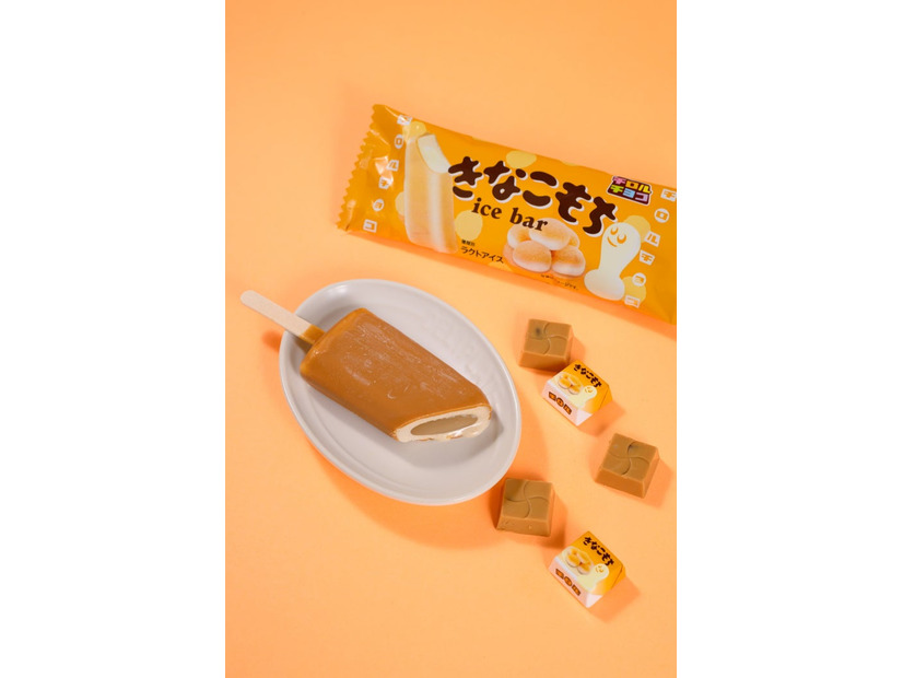 チロルチョコきなこもちアイスバー（税込194円）（提供写真）
