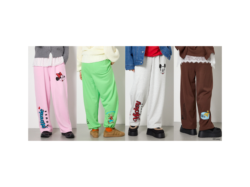 (M＆F)スウェットパンツ　￥7,480 (C)Disney