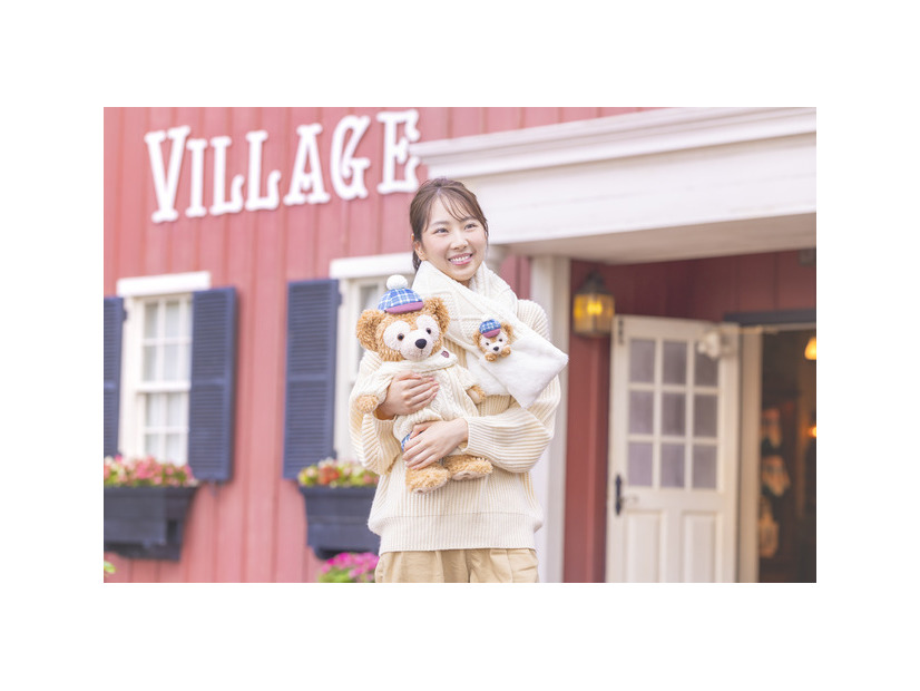 「ダッフィー＆フレンズのメイキング・ウィンター・ウォーム」のグッズ／©Disney