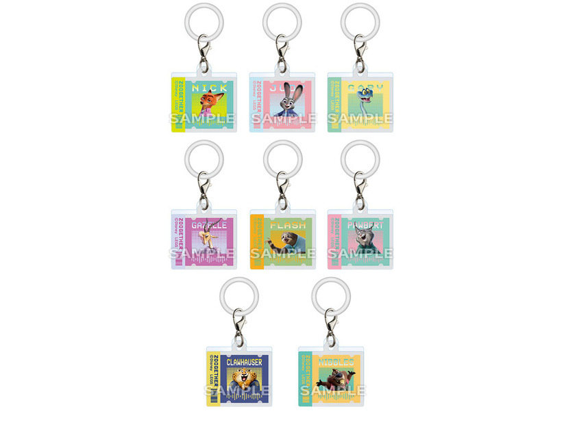めじるしアクリルチャーム　660円© Disney