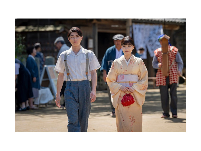 本田響矢、芳根京子「波うららかに、めおと日和」第1話（C）フジテレビ