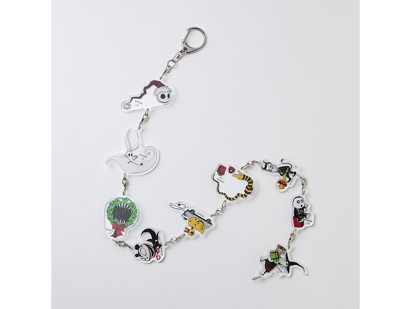 3連アクリルキーホルダー「ナイトメアー・ビフォア・クリスマス」1,890円© Disney