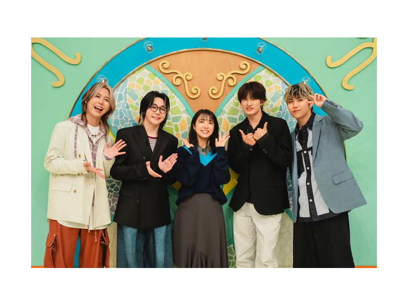 藤澤涼架、大森元貴、上白石萌音、向井康二、若井滉斗（C）TBS