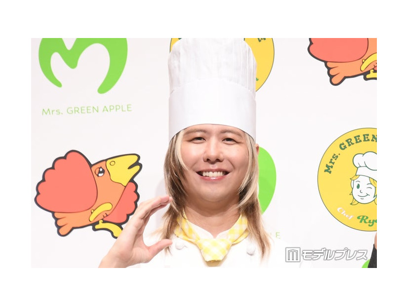 Mrs. GREEN APPLE×ガスト「Chef RyoChan」コラボメニュー発表会に出席した藤澤涼架（C）モデルプレス