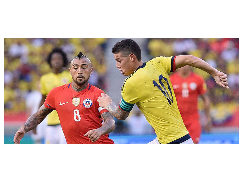 ビダル、W杯で日本代表と対戦するハメスを応援する