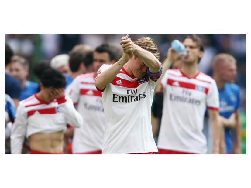 酒井も伊藤も泣く…名門ハンブルガーSV、54年で初の2部降格決定