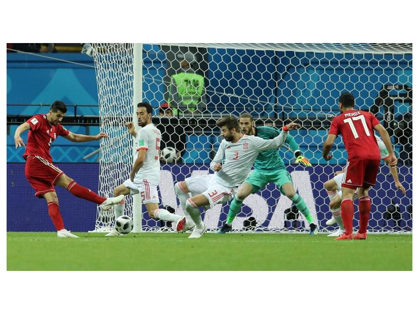 「決勝点男」に匹敵する輝きを見せたのは？イラン対スペインの採点表とマンオブザマッチ
