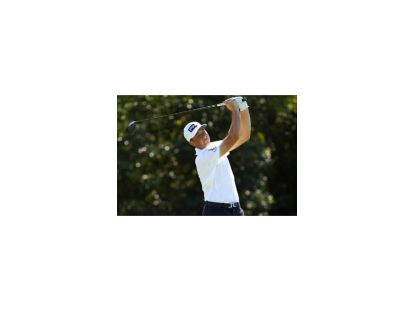 ツアー初優勝に王手をかけたビクトル・ホブラン（撮影：GettyImages)