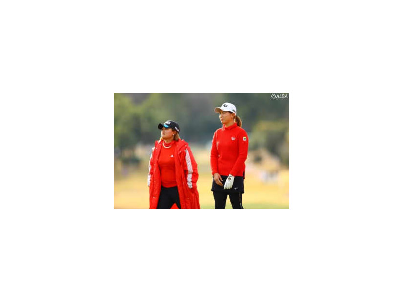 渋野日向子と鈴木愛の2番手争いはいつから再開するのか…（撮影：村上航)