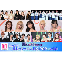 ＜2024年夏＞「最もハマっているK-POP」トップ10を発表【モデルプレス国民的推しランキング】