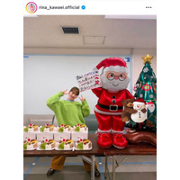 「美味しそう」川栄李奈、“大量”クリスマスケーキを前にした笑顔のピースSHOTに反響「めっちゃ可愛い！！！」